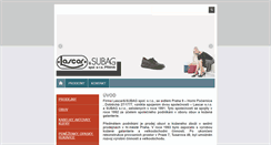 Desktop Screenshot of lascar-subag.cz
