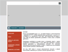 Tablet Screenshot of lascar-subag.cz